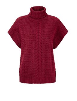 Жилет, темно-красный - Linea tesini фото 2