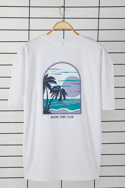 TRENDYOL MAN Lacivert Oversize/Genis Kesim K?sa Kollu Sanat Bask?l? 100% Pamuklu T-Shirt TMNSS21TS3559 - Trendyolmilla фото 29
