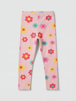 ?i?ek Bask?l? K?z ?ocuk Tayt