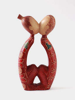 Фигурка Вместе, 20 см, дерево