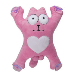 Мягкая игрушка Кот Саймон на присосках 20 см