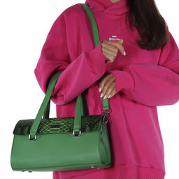 Сумка 593361 green Velina Fabbiana-Safenta