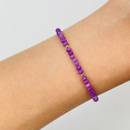 Браслет из камня Фосфосидерит 18 см +