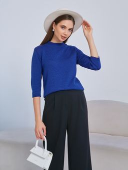 Джемпер вязаный с рукавом 3/4