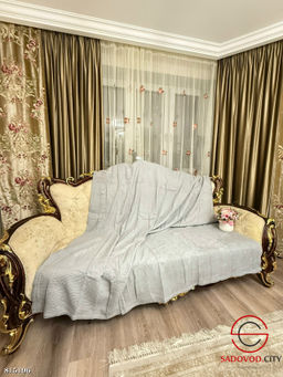 Плед покрывало вафельное в подарочной сумке