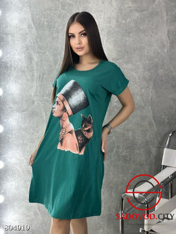 туника женская с рисунком