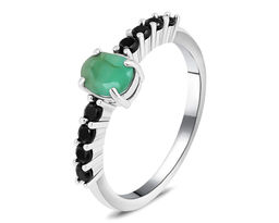 Кольцо, изумруд берилл , шпинель нат., NKD-0031
