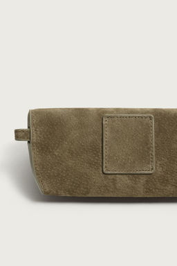 FUNDA DE GAFAS PIEL / Verde Caqui - Zara фото 4