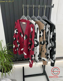 Кардиган женский с принтом