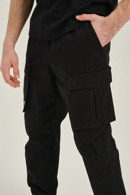 Брюки карго Черный ROOFTOP COURT Woven Casual Pants - Anta фото 6