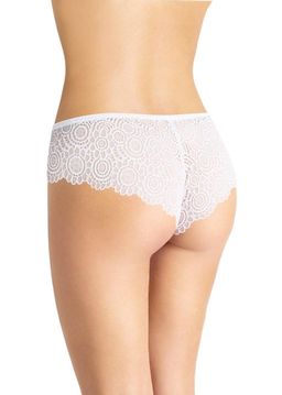 CLE BR829 Трусы жен. Кружево хлопок белый - Clever wear фото 2