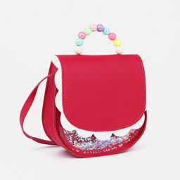 Сумка детская на магните, цвет розовый