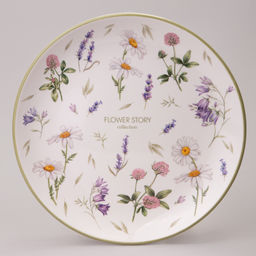 ТАРЕЛКА ОБЕДЕННАЯ AGNESS FLOWER STORY 26*3 СМ
