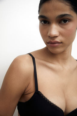 H&M 2li Mikrofiber S?per Push-up S?tyen