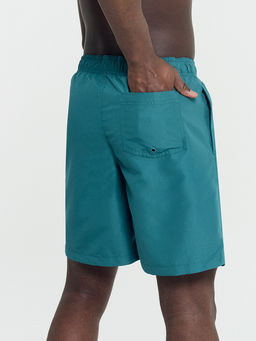 Шорты мужские спортивные в изумрудном цвете - Mark formelle фото 5