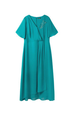 Платье, цвета изумруда - Sheego фото 2