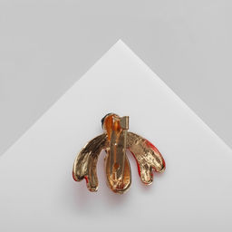 Брошь Мушка, цветная в золоте - Queen fair фото 3
