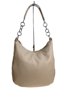 Женская сумка из искусственной кожи, цвет бежевый