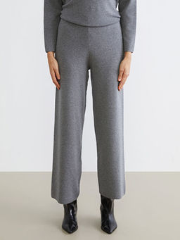 Beli Lastikli Geni? Pa?a Kad?n Triko Pantolon