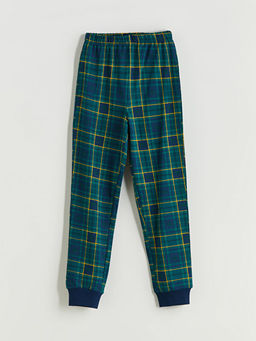 Beli Lastikli Ekose Erkek ?ocuk Pijama Alt