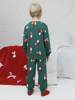 К 1663/темно-зеленый 5420 Н151 пижама дет