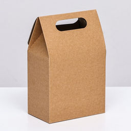 Цена за 5 шт. Коробка-пакет с окном, крафт, 15 х 10 х 6 см - UPAK LAND фото 2