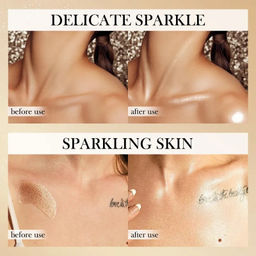 SADOER Хайлайтер, масло-шиммер для лица и тела с эффектом сияния, тон 4, 85 мл.  фото 2