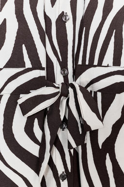 ANIMAL PRINT SAFARI SHIRT - Zara фото 8
