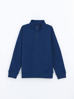 Dik Yaka Erkek ?ocuk Sweatshirt