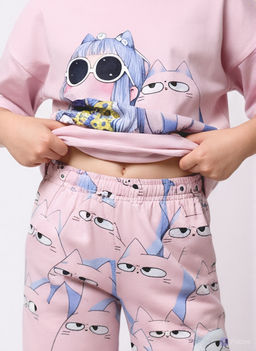 Пижама "Друзья" розовый