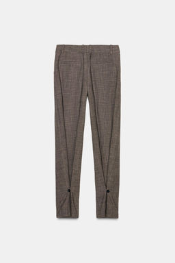 ZW COLLECTION TROUSERS WITH BUTTON CUFFS - Zara фото 6