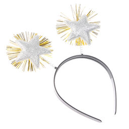 Карнавальный ободок «Звёздочки», цвета МИКС