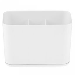 Сушилка для столовых приборов пластмассовая "Смарт" 15,7х8,7х11,1см, белый (Россия)