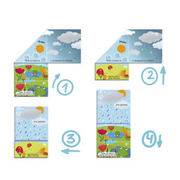 Книжка-картинка для детей. Серия Складные истории арт. 58104 КАК ВСЁ УСТРОЕНО - Феникс+ фото 2