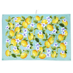 Полотенце кухонное махровое 40х60см Лимоны, 290гр/м2, 100% хлопок, с петелькой, цвета микс, Bolangde (Китай) - Домашняя мода фото 2