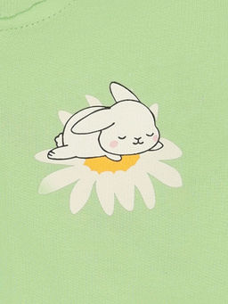 CRB wear/CSBG 63777-37-396 Толстовка для девочки,зеленый/Ex.Cherubino  фото 4