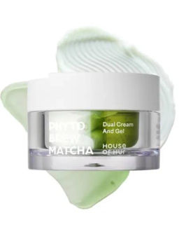 Восстанавливающий крем-гель для лица с матча - Phyto Brew Matcha Dual Cream And Gel , 50 мл