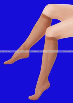 Цена за 10 пар. Крабро CRABRO ГОЛЬФЫ женские 50 Den микрофибра с лайкрой бежевые Miss уплотненные