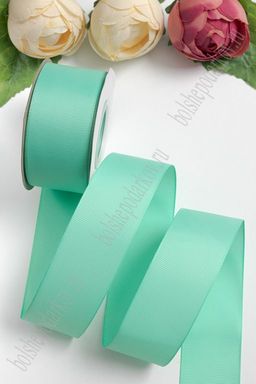 Лента репсовая 4 см*20 ярд "1 сорт" (SF-1349) аквамариновый №222