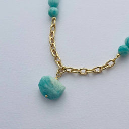 Колье из Амазонита