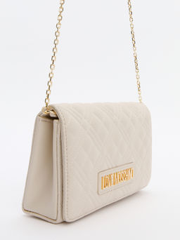 Клатч LOVE MOSCHINO SMART DAILY BAG Артикул 2935244, светло-бежевый  фото 9