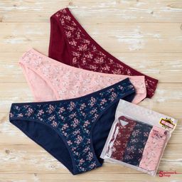 Трусики женские бикини 35000-321, BIKINI, 3 шт. в уп. MIX (в уп. могут повторяться цвета)