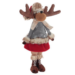 Игрушка набивная "Олень", L39 W16 H56 см, 2в.