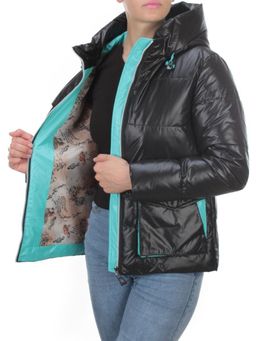 8265 BLACK Куртка демисезонная женская BAOFANI (100 гр. синтепон) - Fashion фото 9
