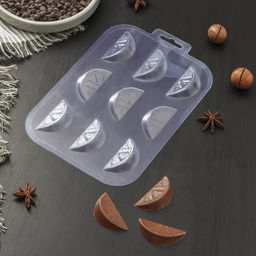 Форма для шоколада и конфет «Шоко-апельсинки», цвет прозрачный