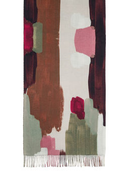 Палантин жен. виск+шерсть 70х198 LG33-185-15 - Labbra фото 6