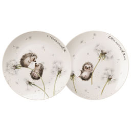 НАБОР ТАРЕЛОК ЗАКУСОЧНЫХ LEFARD ЛОВИ СЧАСТЬЕ 2ШТ. 20,5 СМ