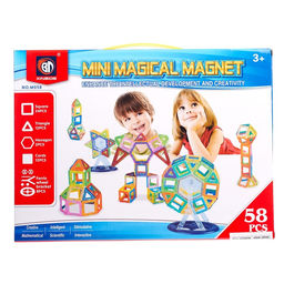 Конструктор магнитный XINBIDA «Мини магический магнит», 58 деталей
