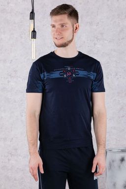 Брюки спортивные 
 3.MM116B-синий-тёмный