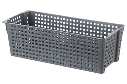 Корзинка прямоугольная 29,5*13*9,6 см 3 л Лофт серая (модель 450018) - Elan gallery фото 3